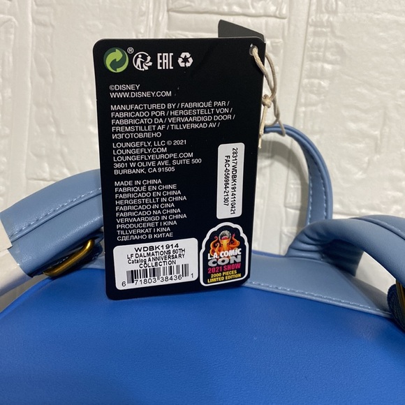 Disney Loungefly - 101 Dalmatians 60th Anniversary - Picture 8 of 8